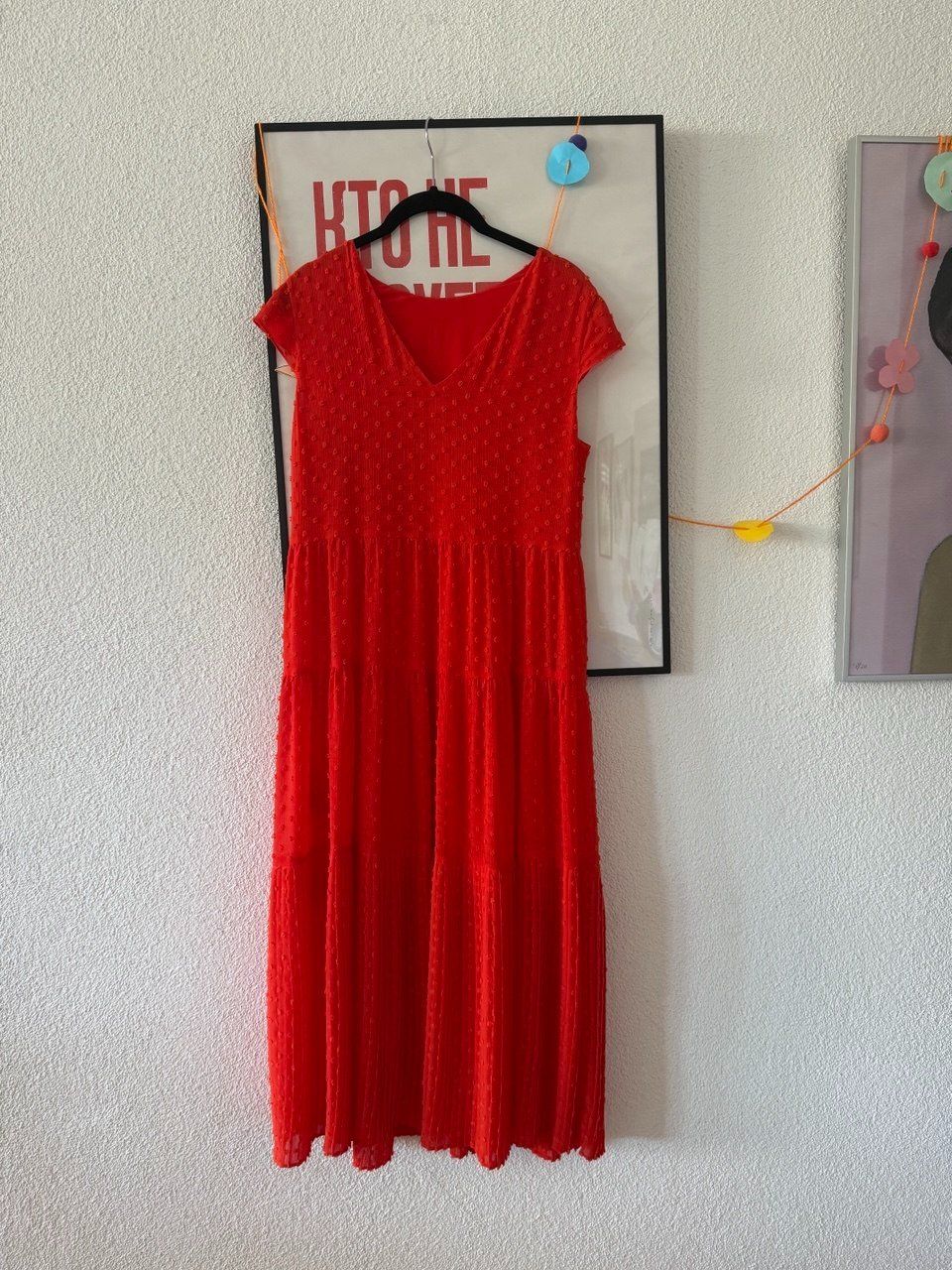 Maje Vestiti: Gorgeous red Maje midi dress, size 2 – Usato da Zürich venduto da futurmutur 2
