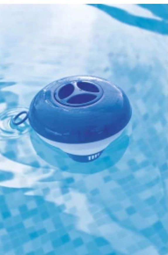 Piscine: 2 neue Pool Chemikalien Schwimmer – Nuovo e nell'imballaggio originale da Necker venduto da liq24
