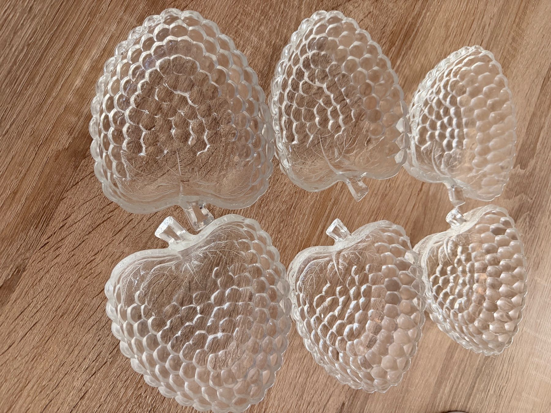 Ciotole: Dekorative Glasschalen in Traubenform, 7ner Set – Usato da Trimbach venduto da Schwaenchen 4