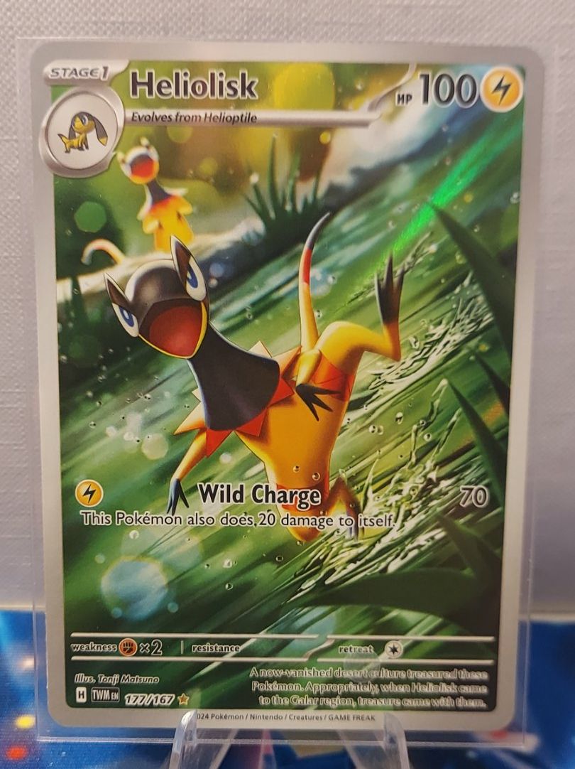 Pokémon Carte collezionabili: Carte Pokémon Heliofisk – Nuovo (secondo la descrizione) da Val-d'Illiez venduto da GGF2385