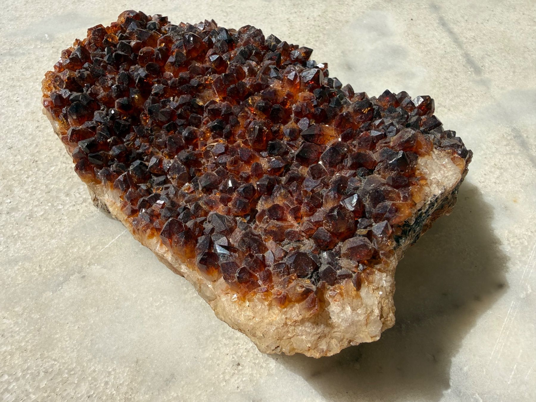 Mineralien & Heilsteine: Citrin Druse (?) – Gebraucht aus Rorbas von tun_m7fz 4
