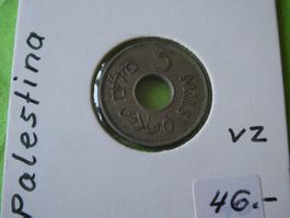 Palästina 1941, 5 Mils