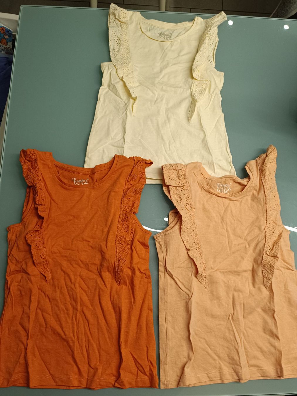 C&A Blusen, T-Shirts & Tops: 3 neue Tops 128 (134) – Neu (gemäss Beschreibung) aus Wohlen AG von Fabe3