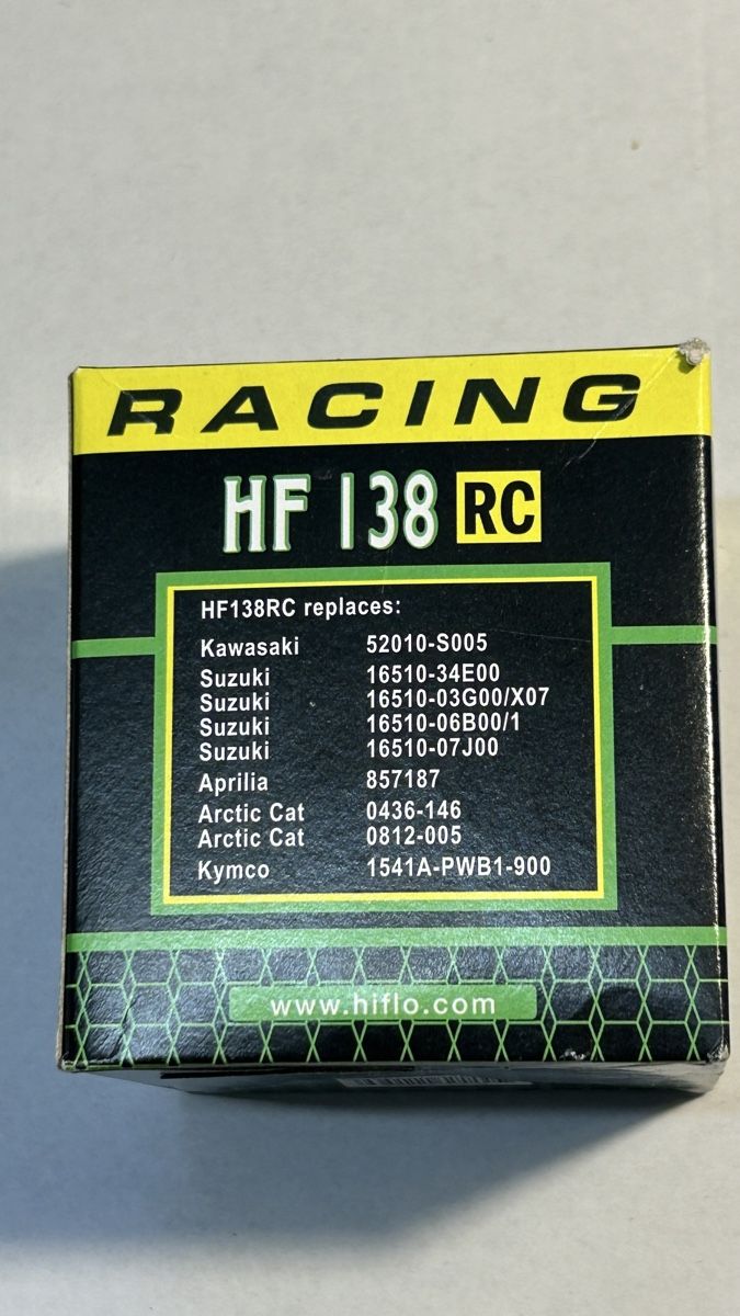 Tutti i ricambio per moto: Oelfilter HF 138 RC Hiflo – Nuovo e nell'imballaggio originale da Spiez venduto da fikus69 1