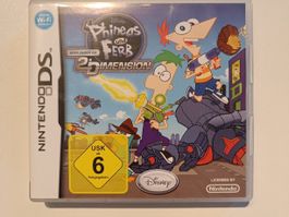 Phineas und Ferb 2.Dimension Nintendo DS Spiel