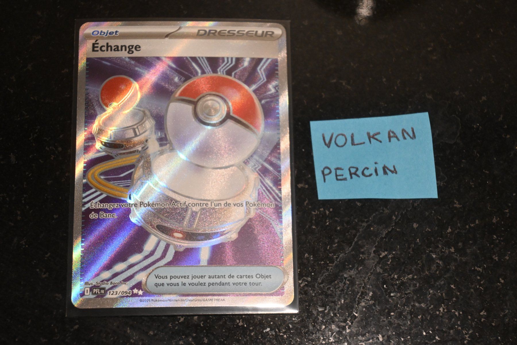 Pokémon Sammelbilder & Trading cards: Échange (PFL 123) FR – Neu (gemäss Beschreibung) aus Aigle von PSAPOKEVOVO