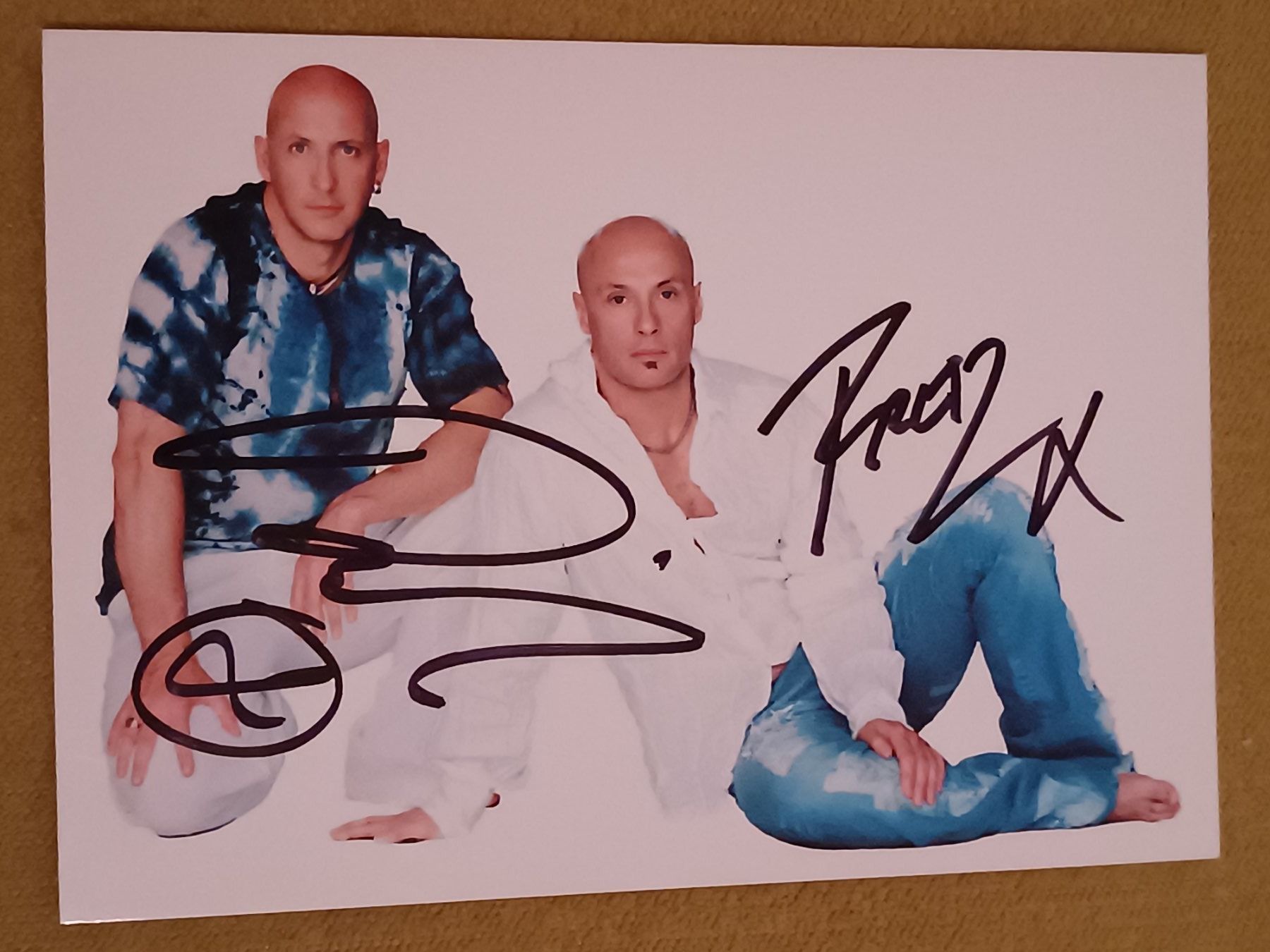 Autografi: Right Said Fred - original Autogramme – Usato da Menziken venduto da Autogramme