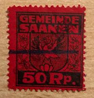 Fiskalmarke Gemeinde Saanen 50 Rp