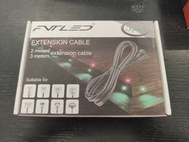 5x LED Verlängerungskabel 2-Pin Neu! (E)