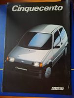 Prospekt Fiat Cinquecento, von 1992  sehr schön