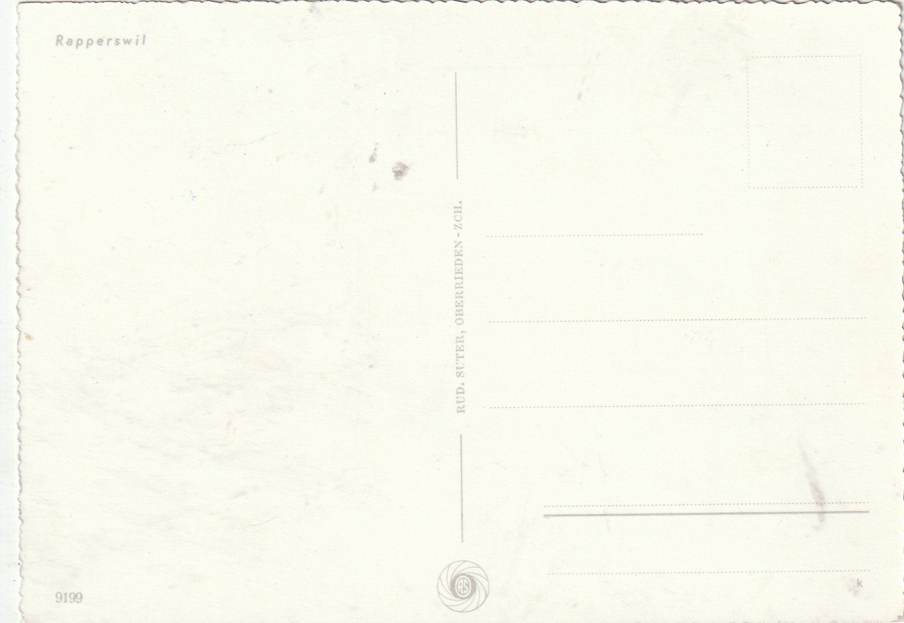 Cartoline postali: Schiff Rapperswil – Usato da Lumbrein venduto da made02 1