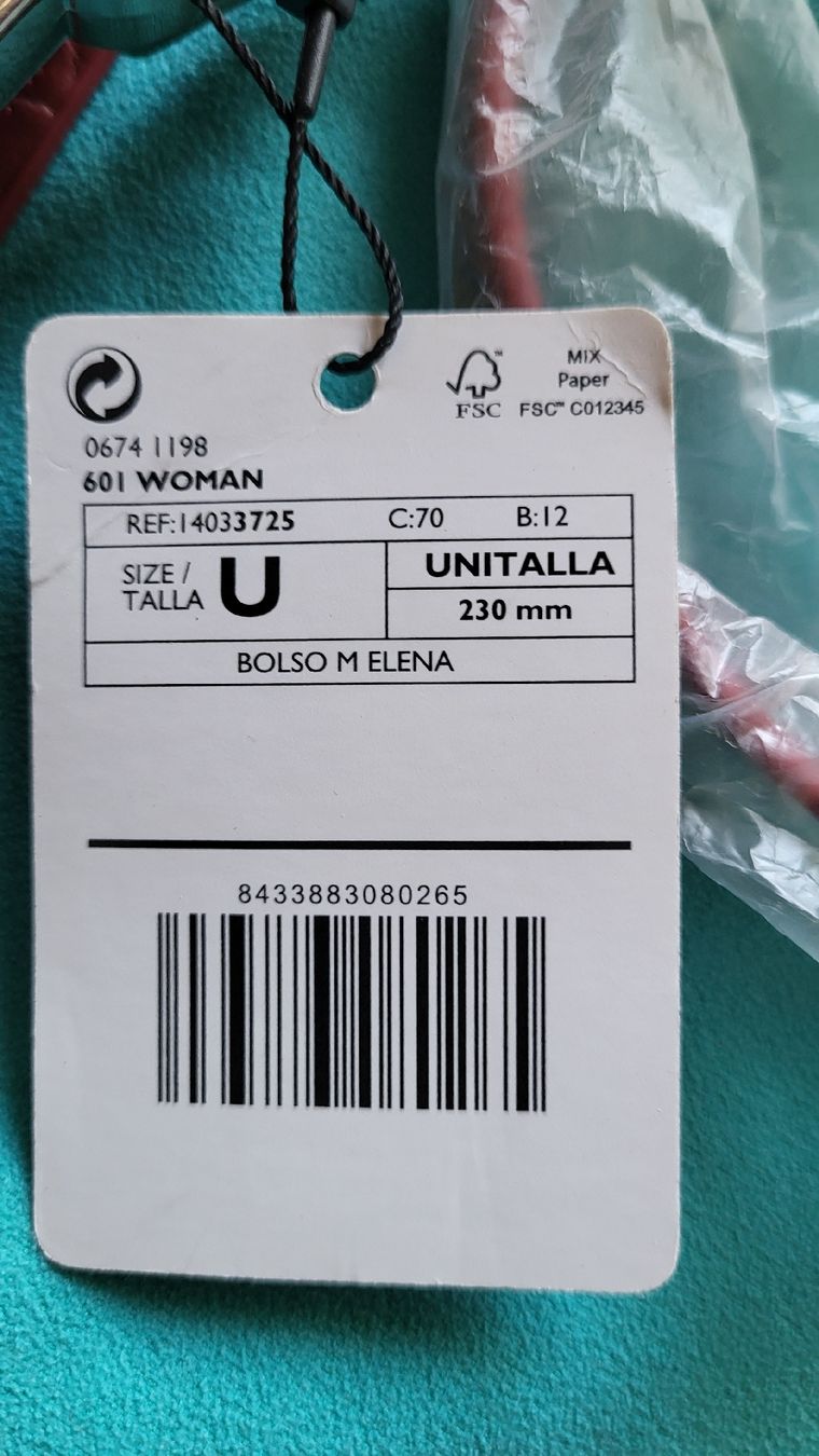 Mango Taschen für Damen: Borsa rossa effetto coccodrillo nuova – Neu und originalverpackt aus Splügen von man_9l5w 1