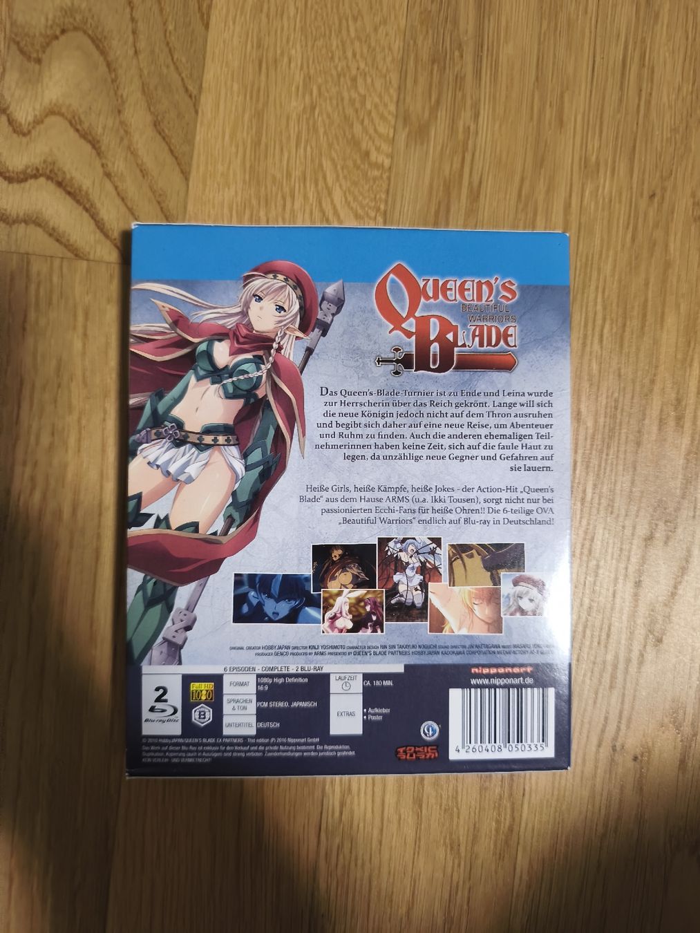 Tutti i DVDs: Queen's Blade Beautiful Warriors Blu-ray – Usato da Näfels venduto da ChocolateMuffin 1