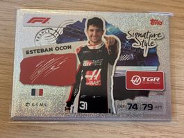 Topps Turbo Attax 2026 Signature Style 280 Esteban Ocon