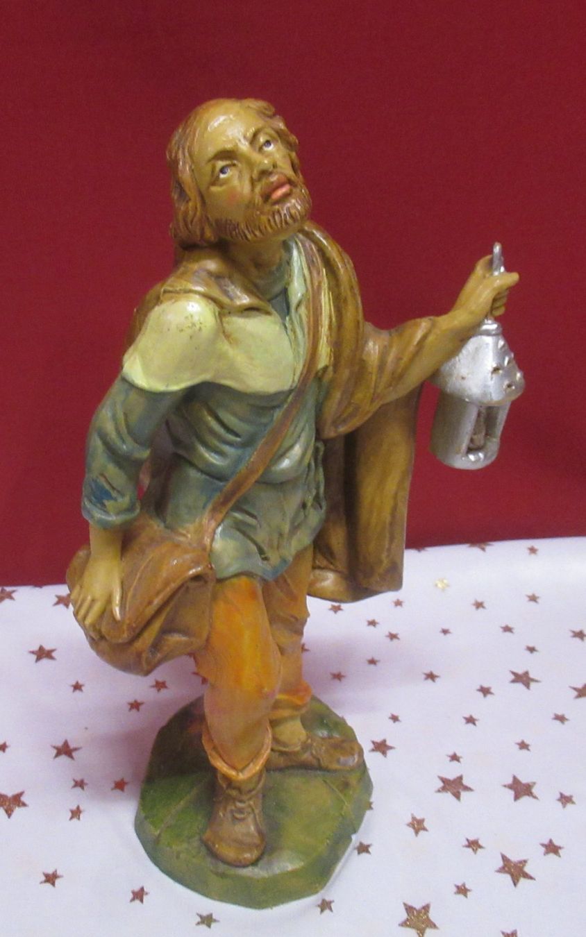 Alle Dekorationen: Krippenfigur Hirt mit Laterne – Neu (gemäss Beschreibung) aus Münchenstein von avit