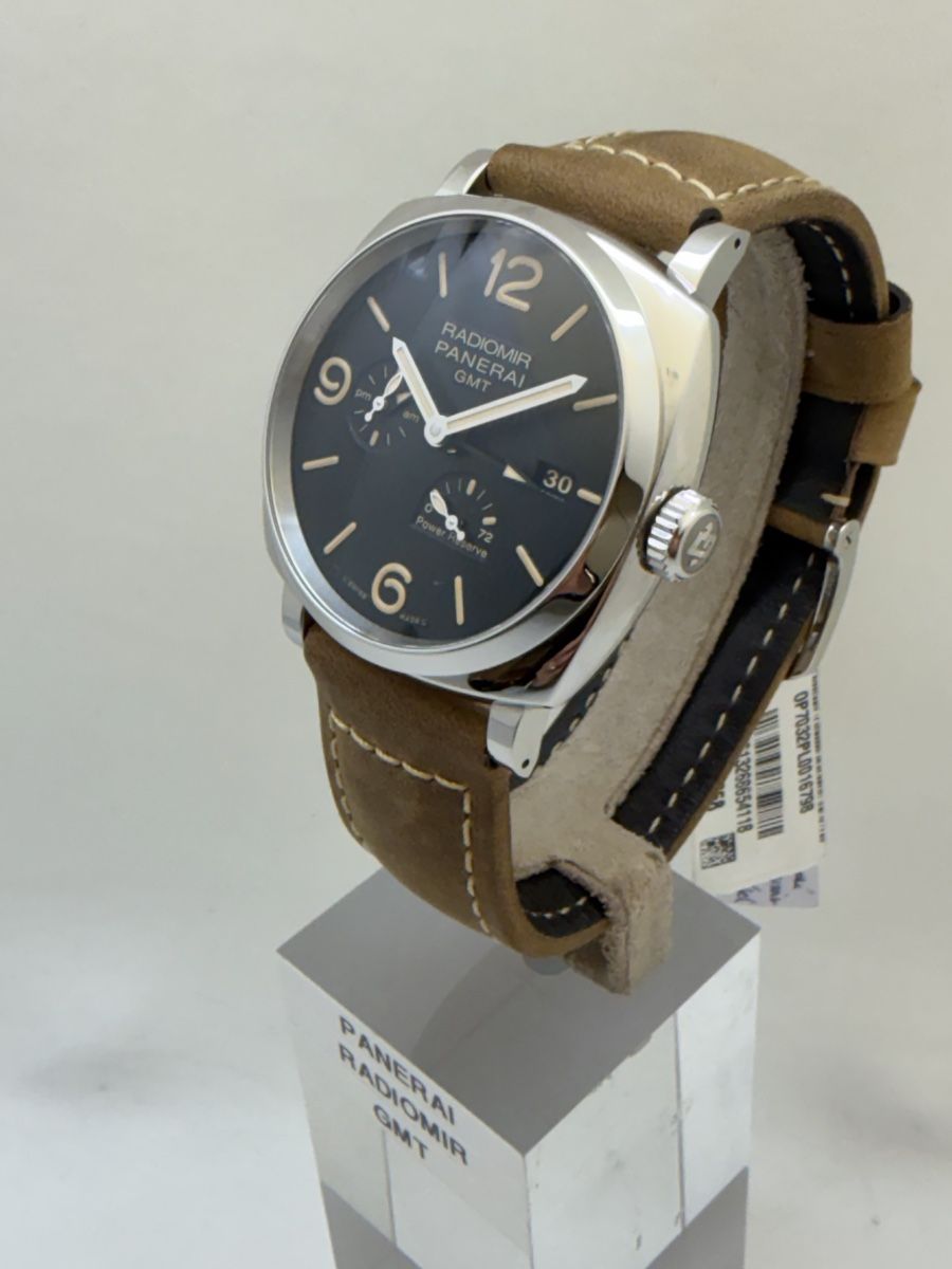Panerai Orologi: Panerai Radiomir GMT – Nuovo e nell'imballaggio originale da Crans VS venduto da horlogerie-langel 3