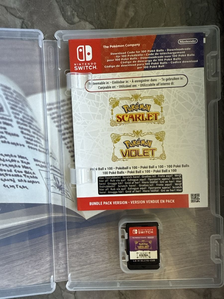 Pokémon Spiele: Nintendo Switch Pokémon Purpur & Der Schatz von Zone Null – Gebraucht aus Basel von Der_Bieter 1