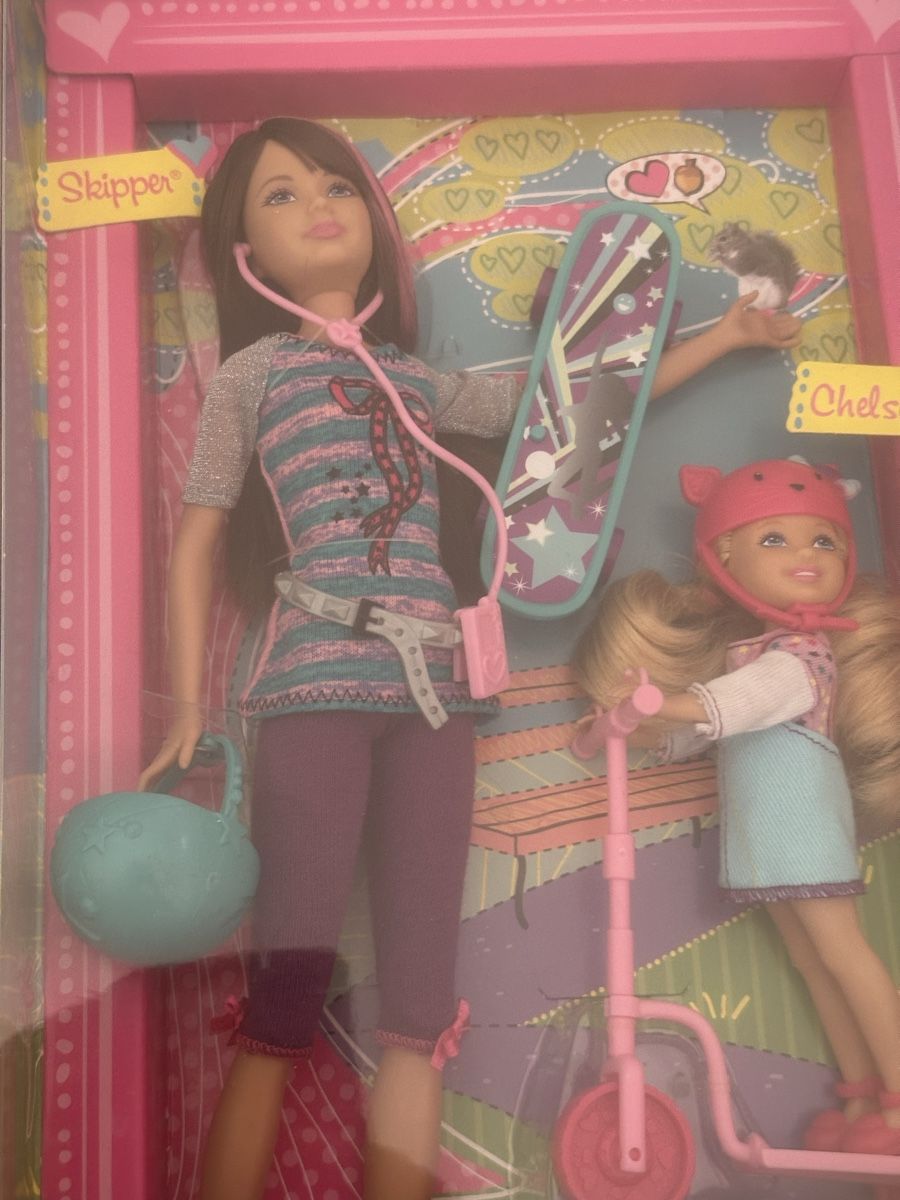 Poupées: Barbie Sisters Skateboard – Neuf (Voir description) à Herbriggen par Sehrazade 2