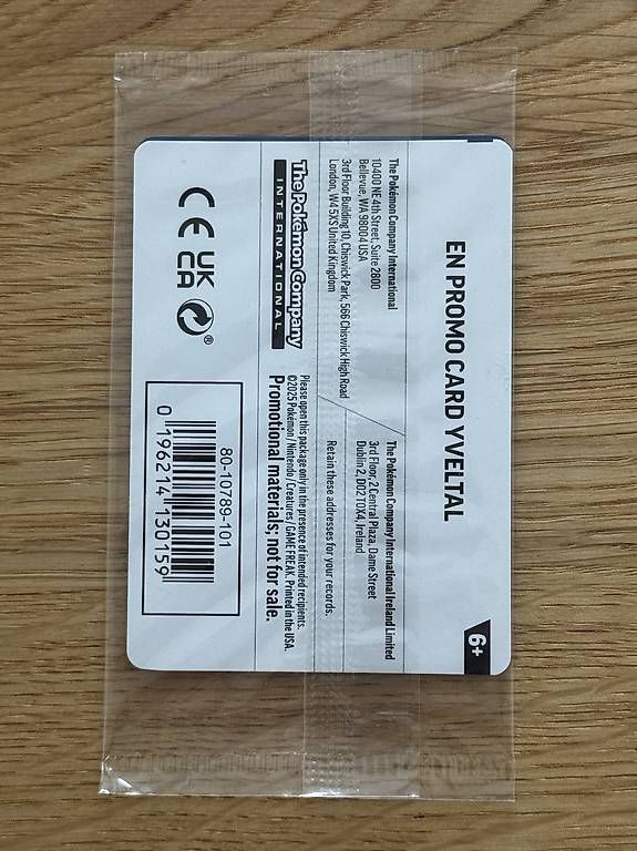 Pokémon Sammelbilder & Trading cards: Pokémon - Yveltal Promo Sealed EN – Neu und originalverpackt aus Muttenz von Pokefabi_7 1