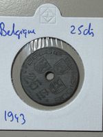 Belgique - 25 cents - 1943