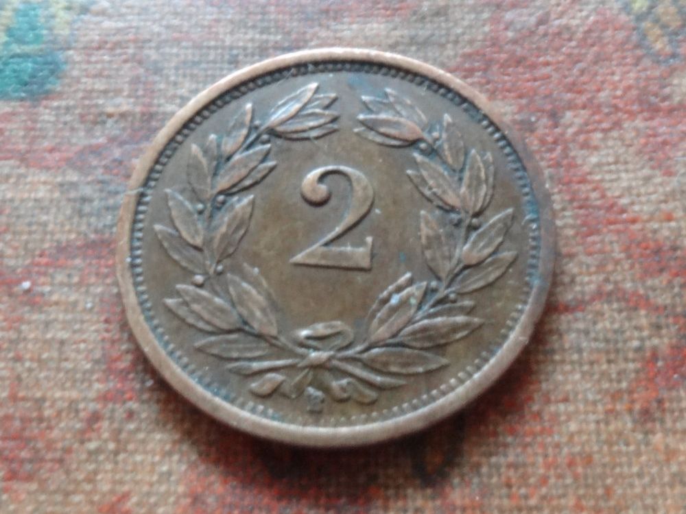 Tutti le monete: 2 Rp. 1919   (A) – Usato da Romanel-sur-Lausanne venduto da Swift13 1