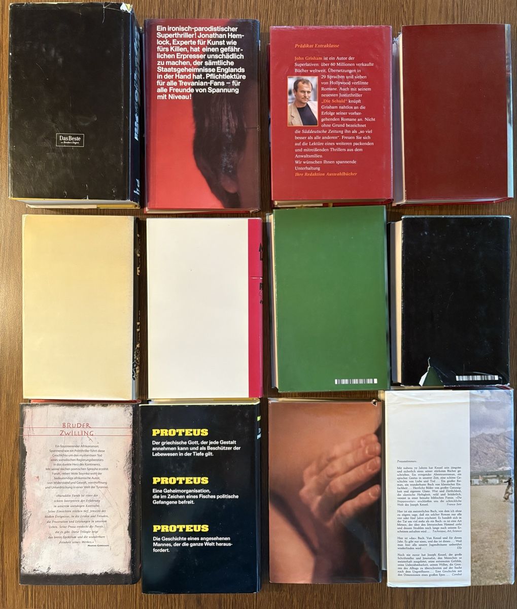 Libri: Konvolut Romane, verschiedene Autoren – Usato da Wyssachen venduto da Hahe89 1