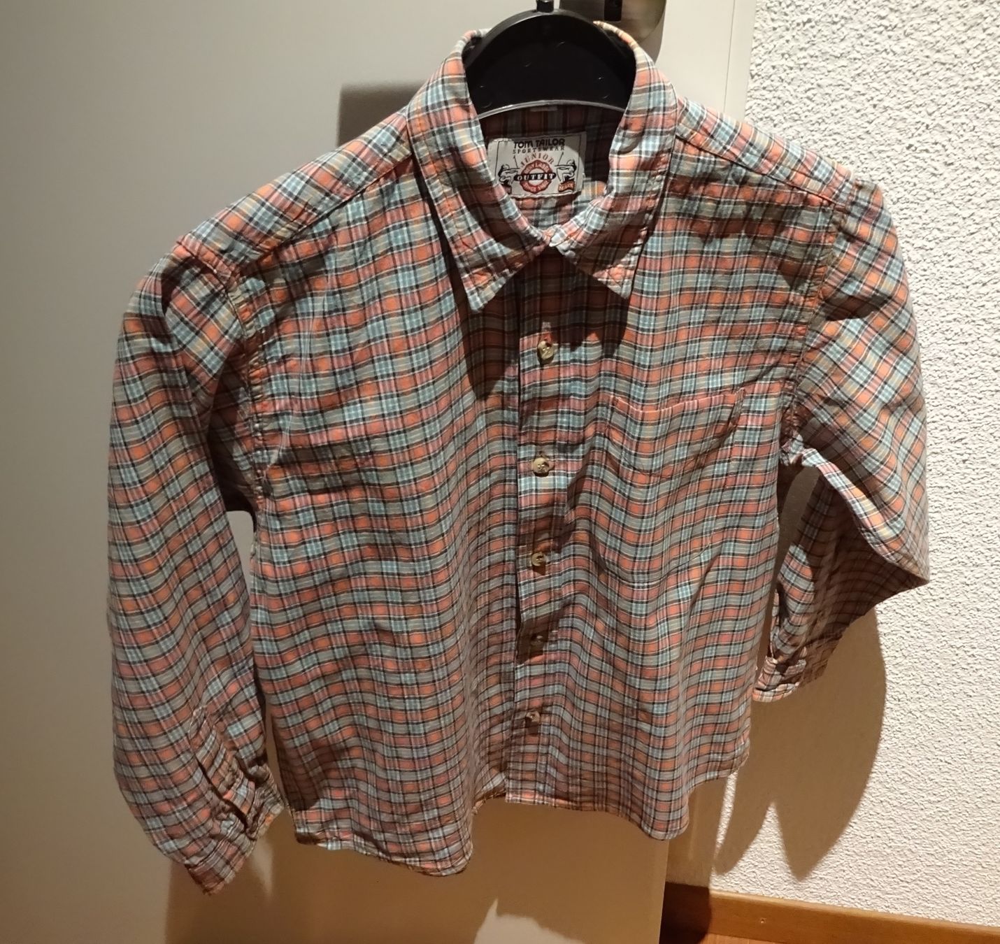 Tom Tailor Camicie, T-shirt & Polo: Gr. 128 Langarm-Hemd von Tom Tailor – Usato da Wagenhausen venduto da M.Sieg