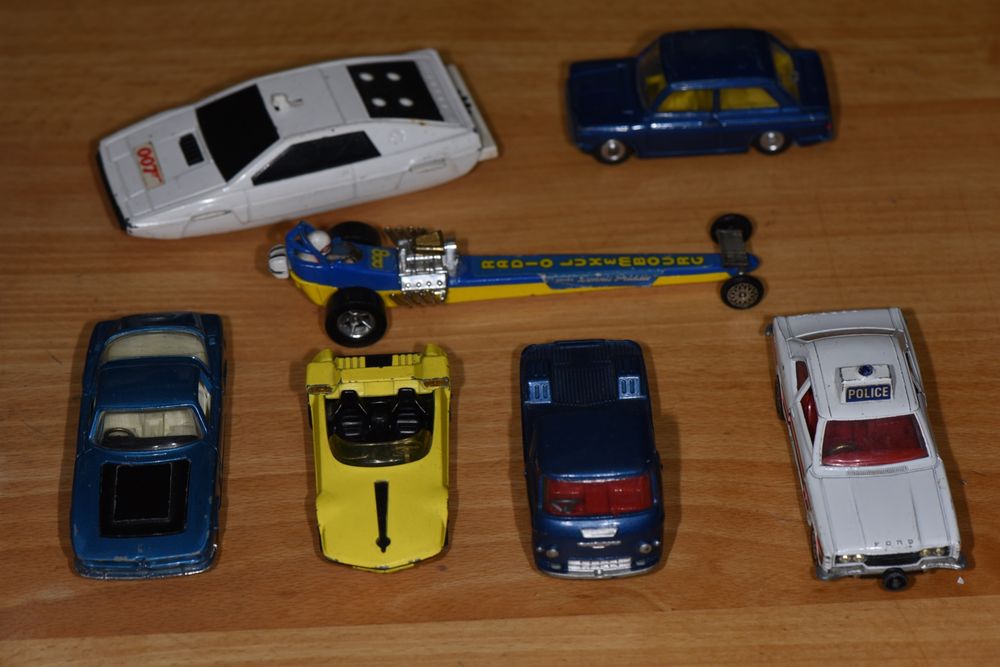 7 Modellautos, Matchbox, Corgi, 70er Jahre (Gebraucht) in Wädenswil für ...