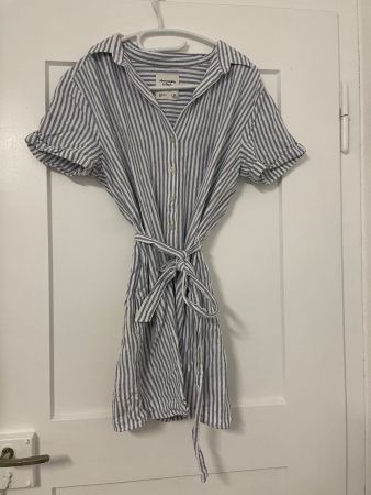 Abercrombie & Fitch Kleid Kurzarm gestreift Grösse M