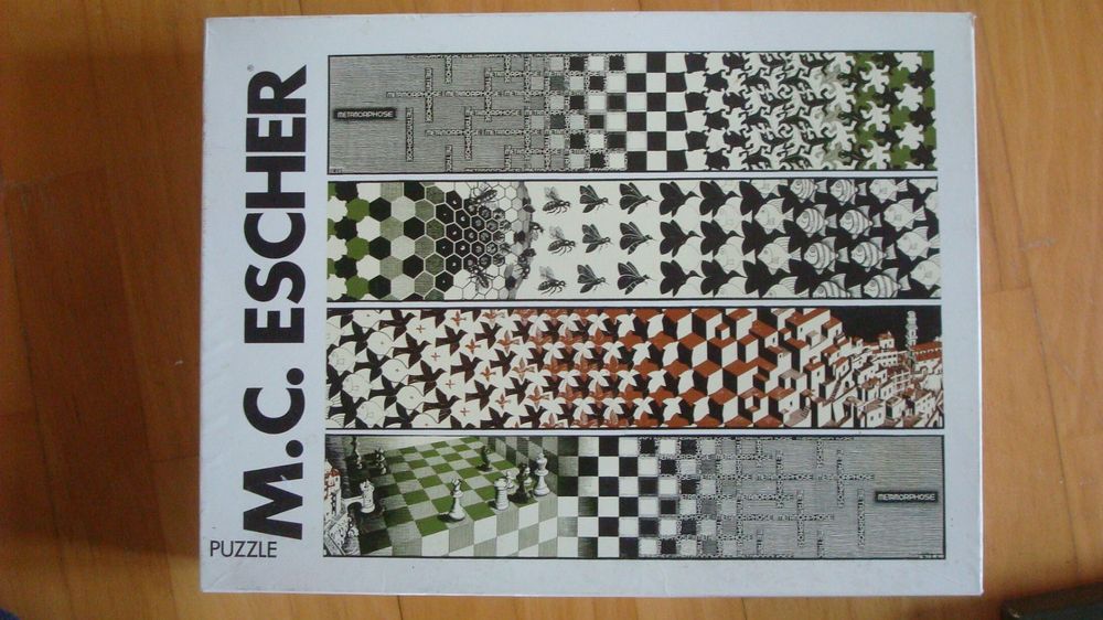 ESCHER puzzle metamorphose 3000 - Collezionismo In vendita a Roma
