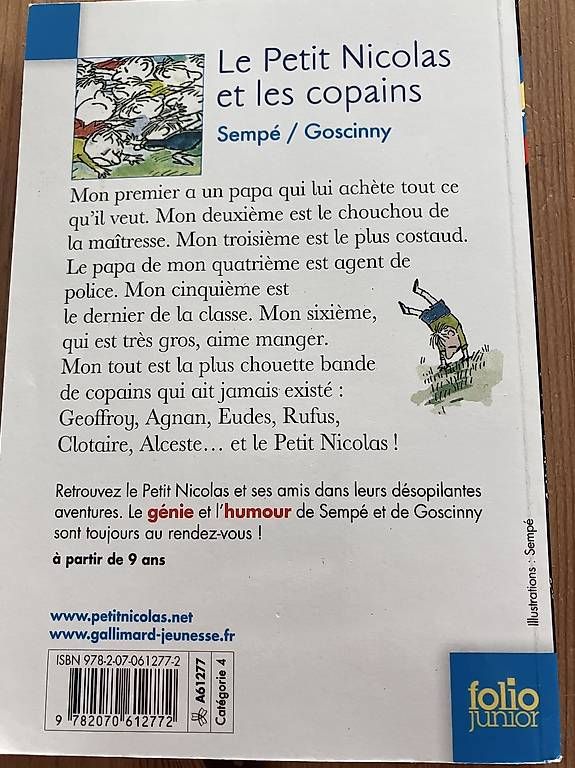 Libri: 3 livres "Le Petit Nicolas" – Usato da St-Cierges venduto da bin_27k6 3