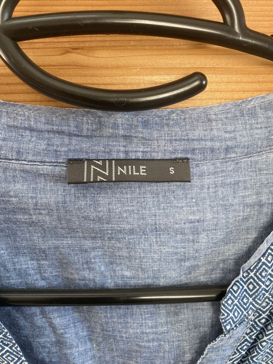 Nile Blusen: Bluse NILE 100% Viskose blau Grösse S  – Gebraucht aus Ettenhausen TG von Rainbow71 2