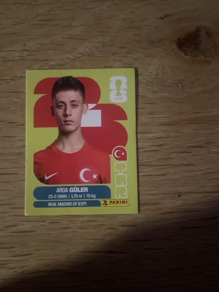 Panini Carte collezionabili: WM 2026 - TUR 14 - Arda Güler – Nuovo (secondo la descrizione) da Basel venduto da Sbebua