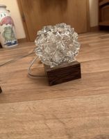 Space age Tischlampe Kristall