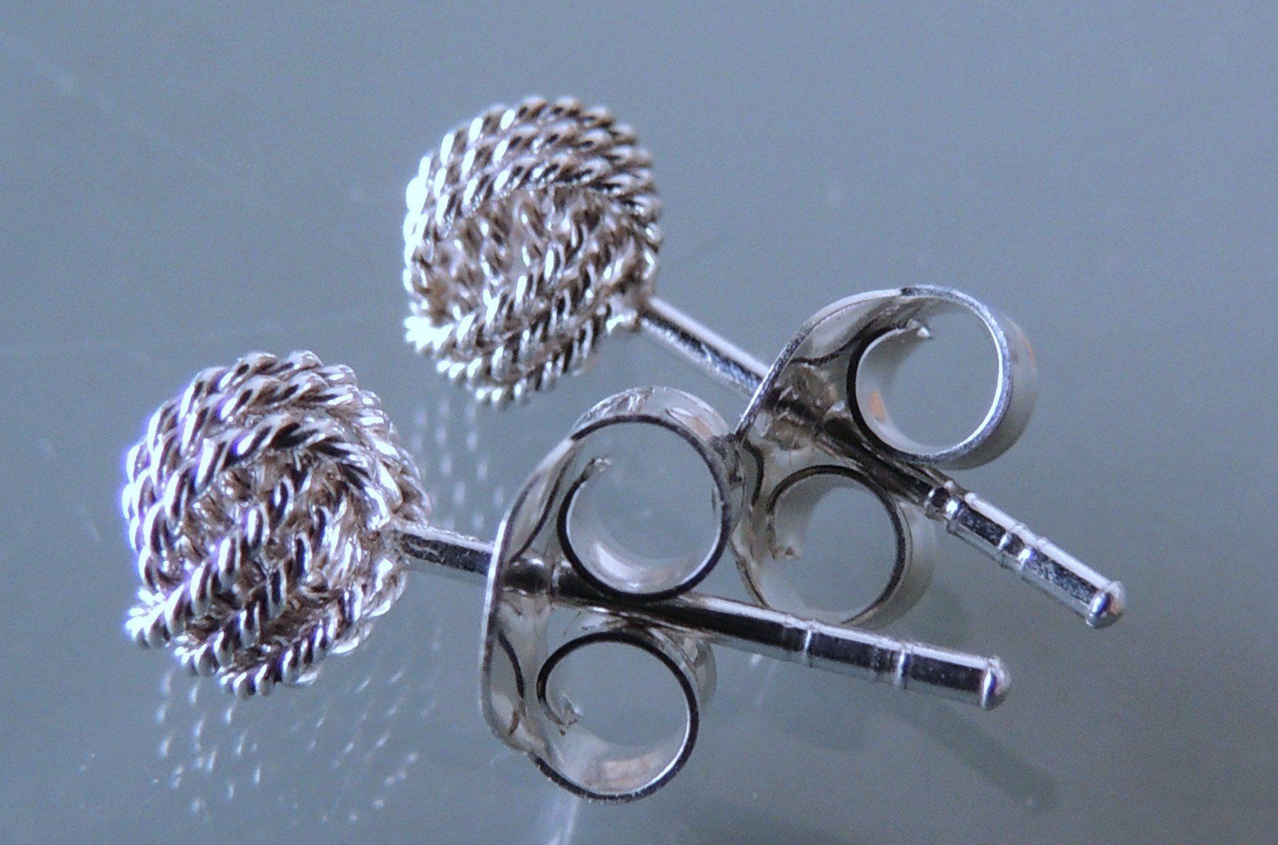 Orecchini pendenti & Orecchini a lobo: Silber 925 Ohrstecker 5 x 6 mm – Nuovo e nell'imballaggio originale da Waldenburg venduto da schaller707 3