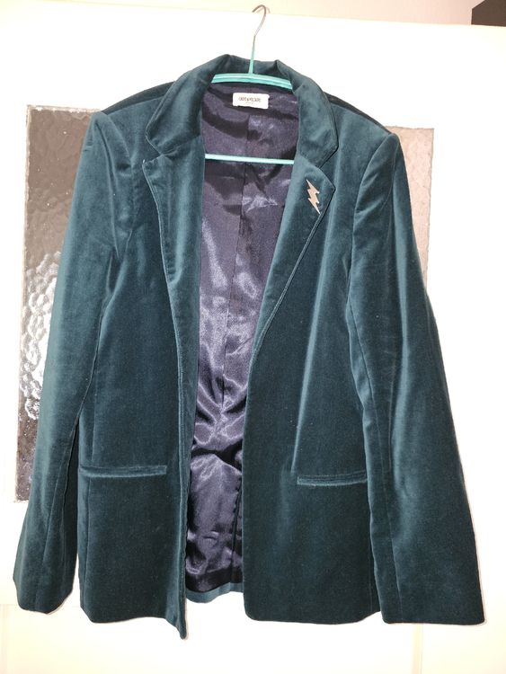 Blazer Homme Zadig & Voltaire – Vert Olive, Coupe Officier, Taille 50 (Veryh)