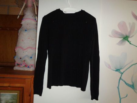 *** Basic Pullover *** / schwarz