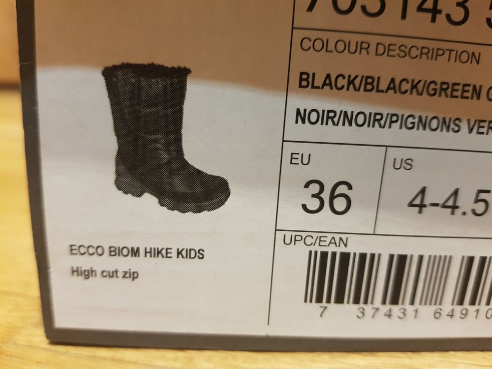 Ecco Winterstiefel Gr. 36 Ecco Biom Hike Kids Comprare su Ricardo