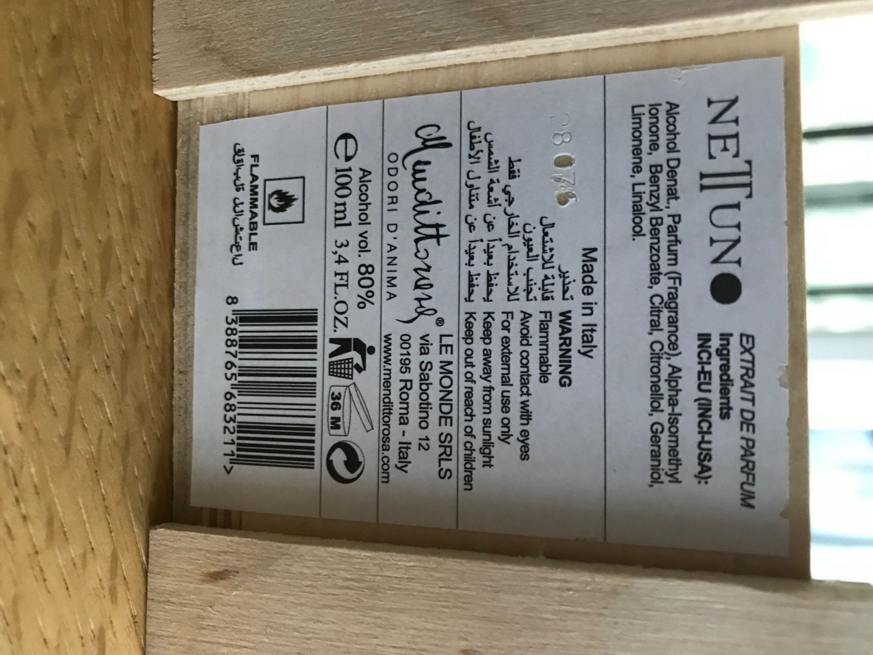 Profumi & Eau de Toilette: Mendittorosa - Nettuno – Nuovo e nell'imballaggio originale da Ehrendingen venduto da nana99 2