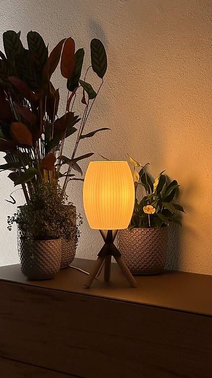 Lampade: Warme Tischlampe mit sanftem Licht – Usato da Stans venduto da florinesterman