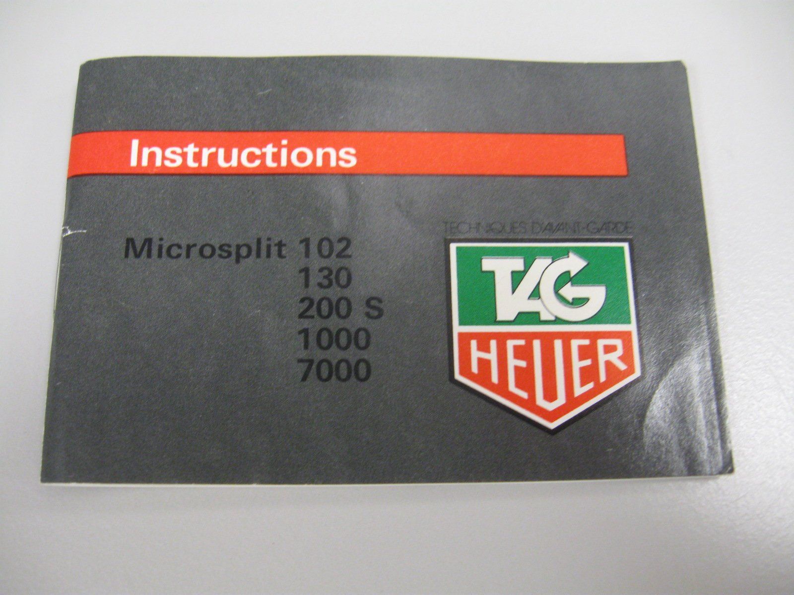 Tag Heuer Mesurer: TAG HEUER Microsplit 200 S Stoppuhr Solar – D'occasion à Romanshorn par samo1974 2