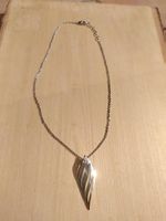 Collana da donna in acciaio bianco