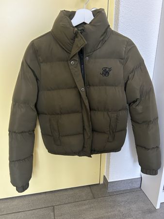 Steppjacke SikSilk Khaki Grösse S wie neu