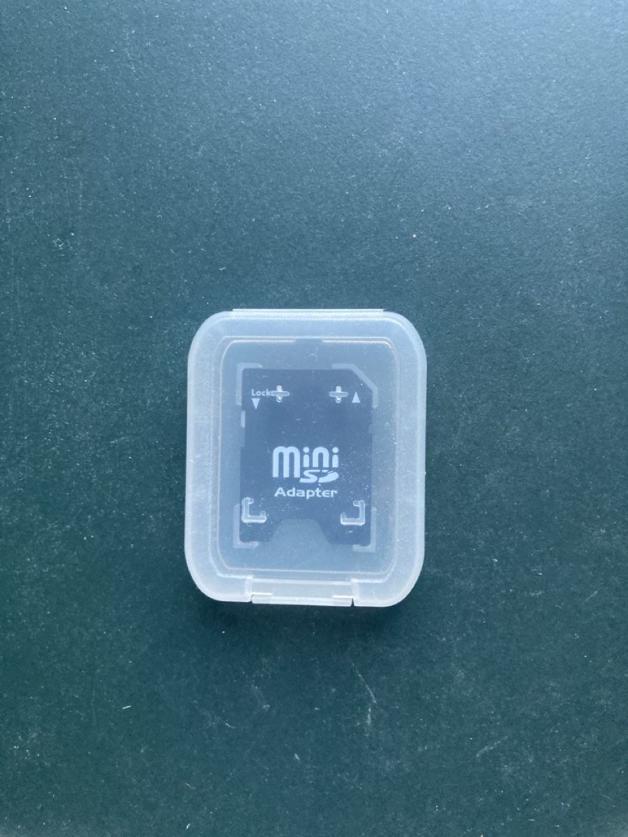 Laufwerke & Adapter: Mini SD Adapter in Schutzhülle neuwertig – Gebraucht aus Sonvilier von mic_yrm9