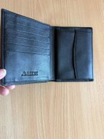 Ambriox Portemonnaie, Leder, schwarz