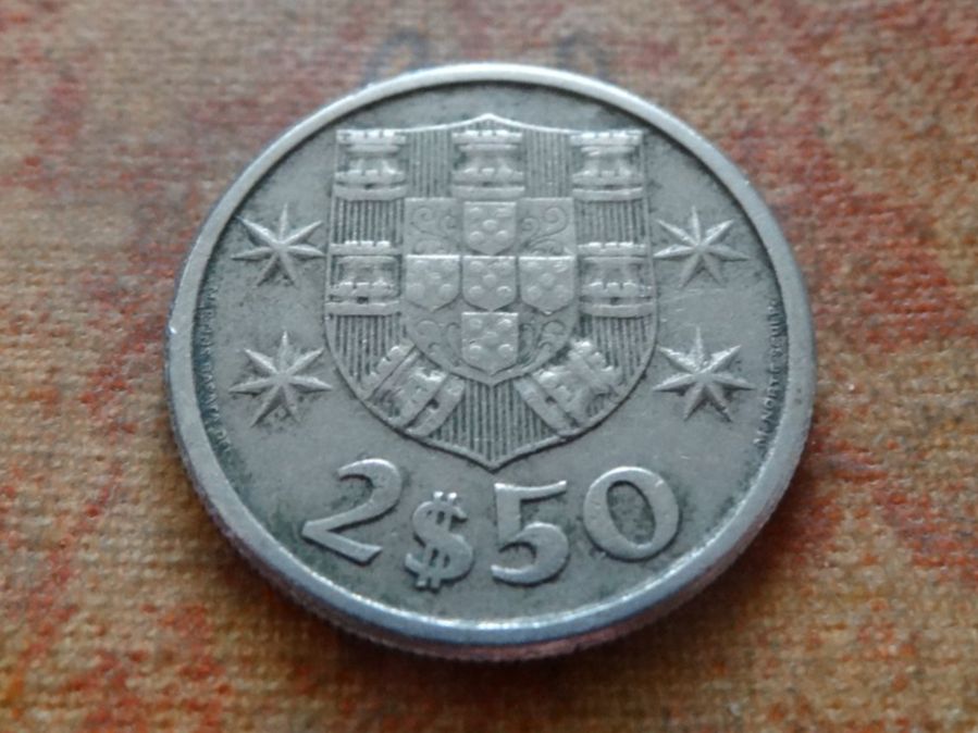 Tutti le monete: PORTUGAL  2.5  Escudos  1963 – Usato da Romanel-sur-Lausanne venduto da Swift13 1