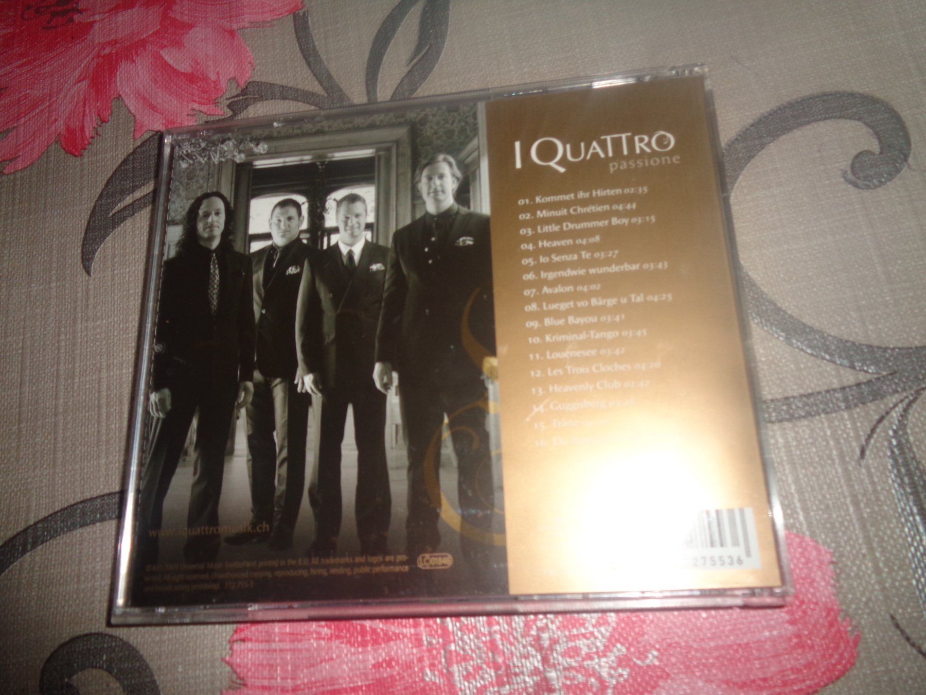 CD: I Quatro - Passione CD – Usato da Olten venduto da Disc-Ausverkauf 1