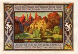 Notgeld "50 Pfennig. Poppenbüttel 1921"