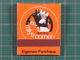 Rothrist, alte Zündhölzer DANCING RALLYE CORNER
