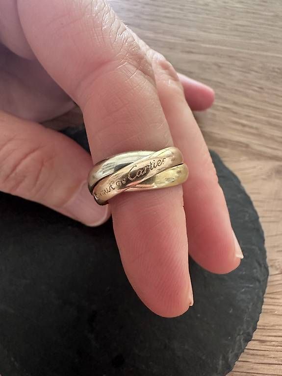 Ringe: CARTIER TRINITY Ring Grösse 49 – Gebraucht aus Basel von Findus78